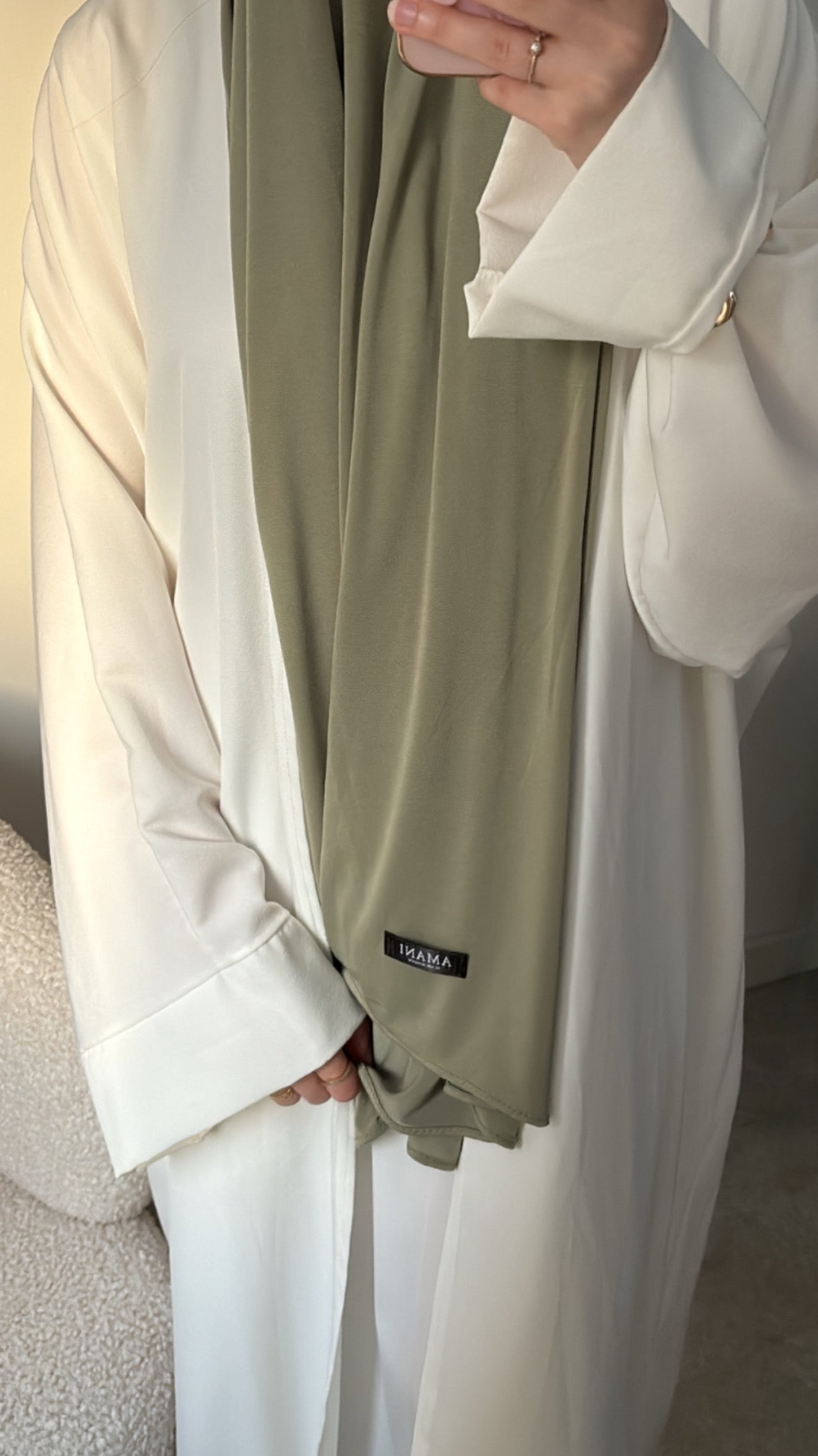 pear green hijab