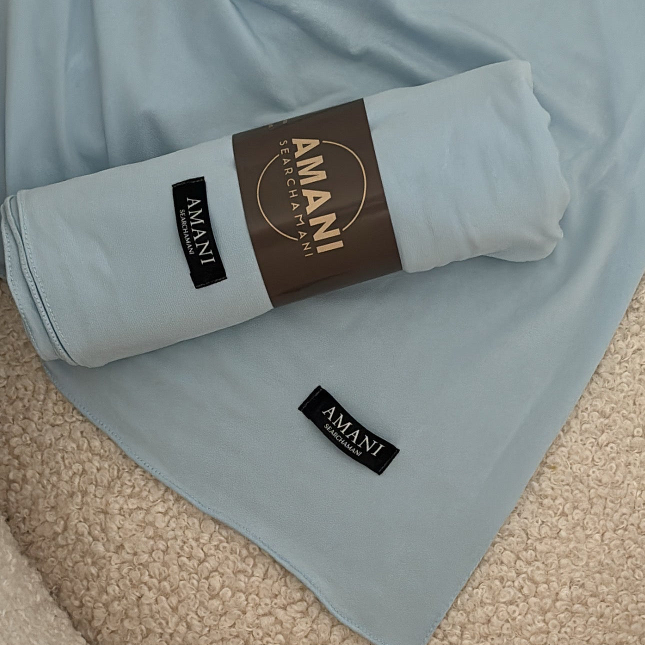 sky blue hijab
