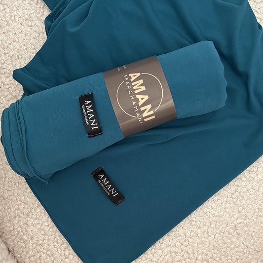 ocean blue hijab